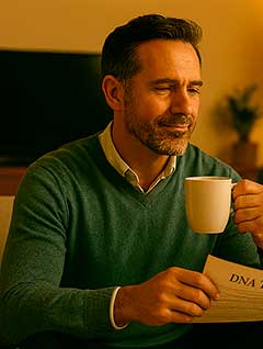 Abogado explicando proceso de paternidad legal